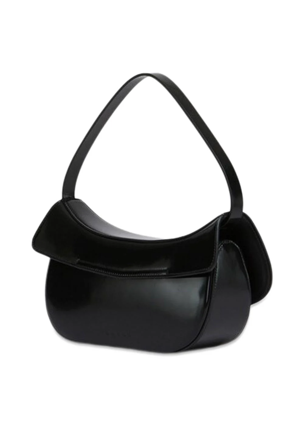 Butterfly Small Hobo Bag - Black - Image 3