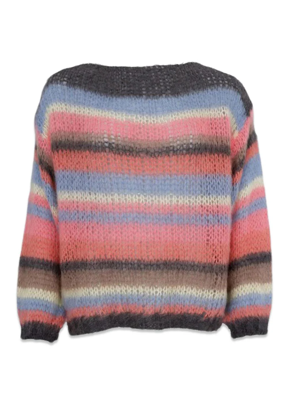 BCADRIA multi striped jumper - Soft Coral