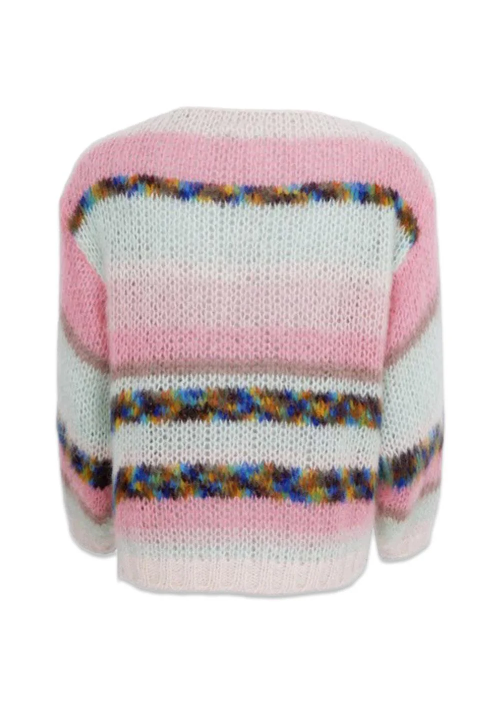 BCMINTY striped jumper - Minty Rose - Image 2
