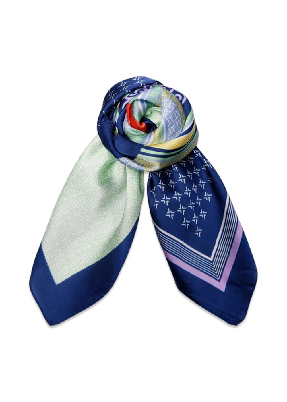 BCROMINA mini scarves - Blue Multi