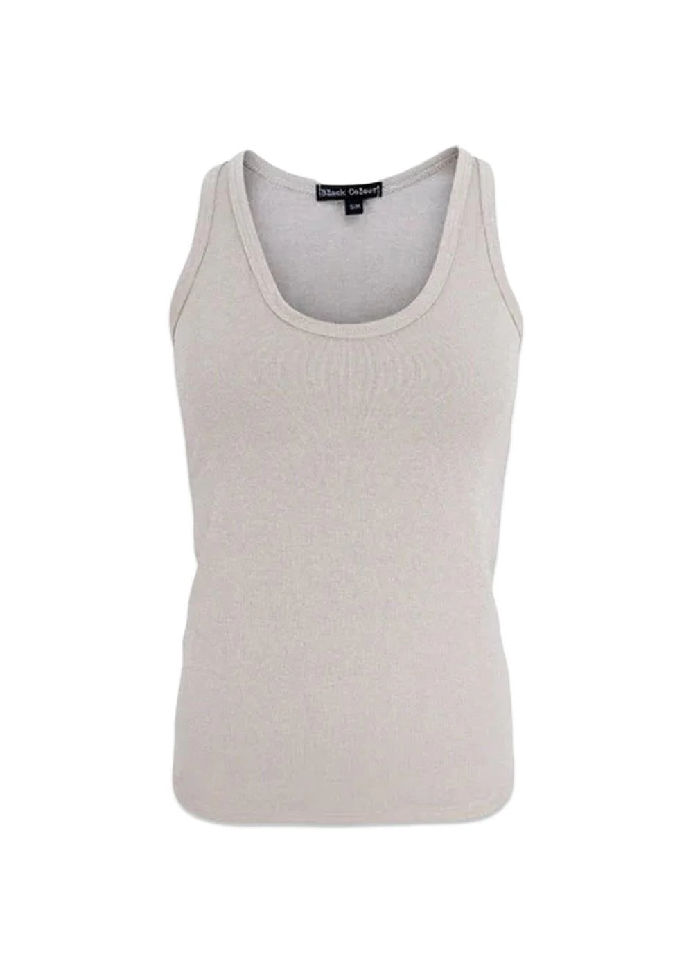 BCFAYE Lurex Top - Pearl Silver