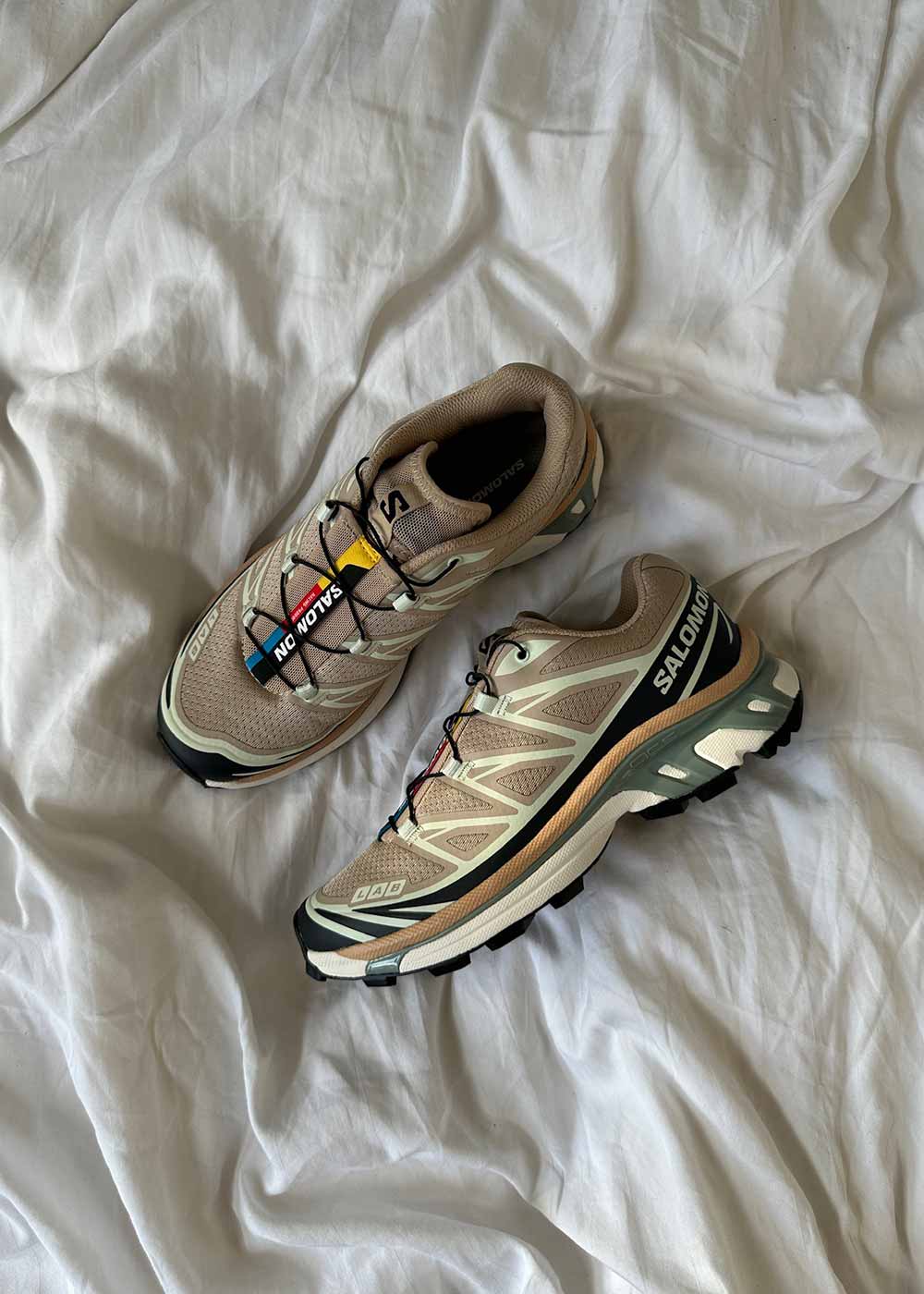 XT-6 - Oxford Tan / Carbon / Clearly Aqua - Image 5