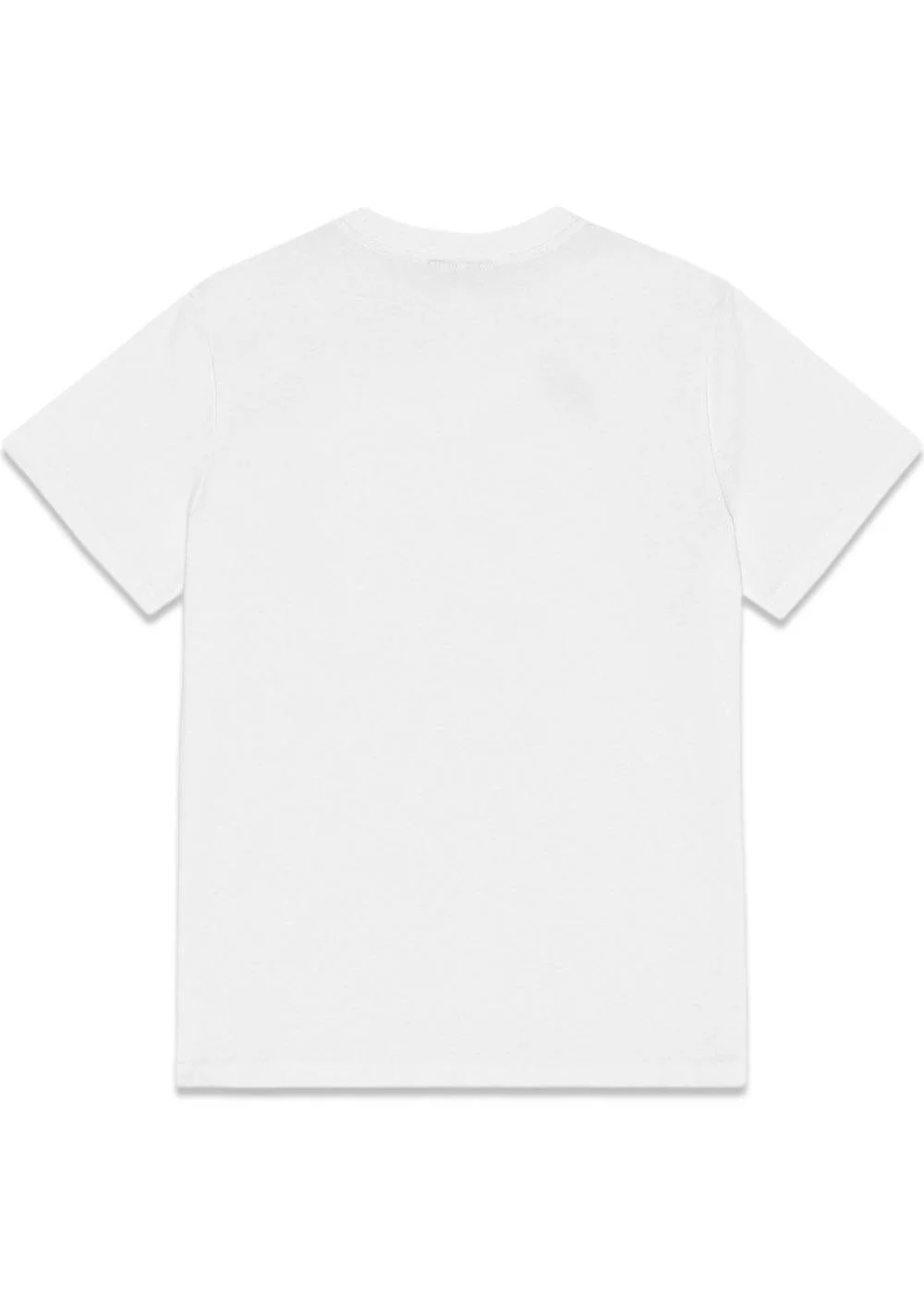 Basic Jersey Cherry Relaxed T-shirt - Bright White - Image 3