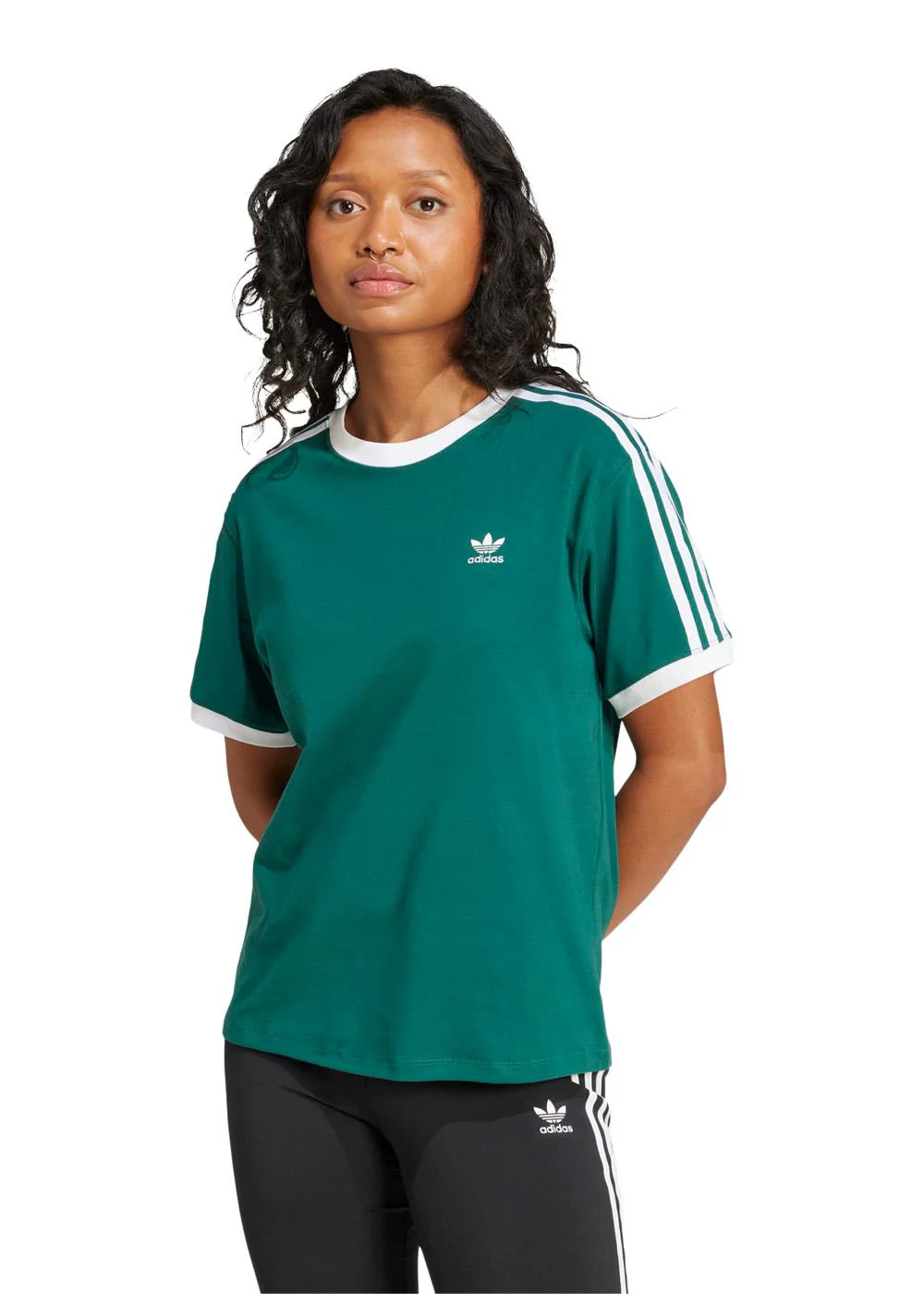 3 STRIPE TEE - Collegiate Green - Image 2