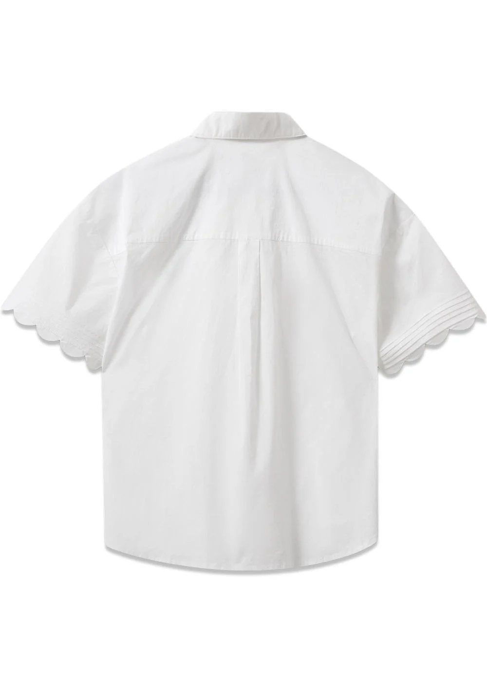 Cyprus Scallop Shirt - White - Image 2