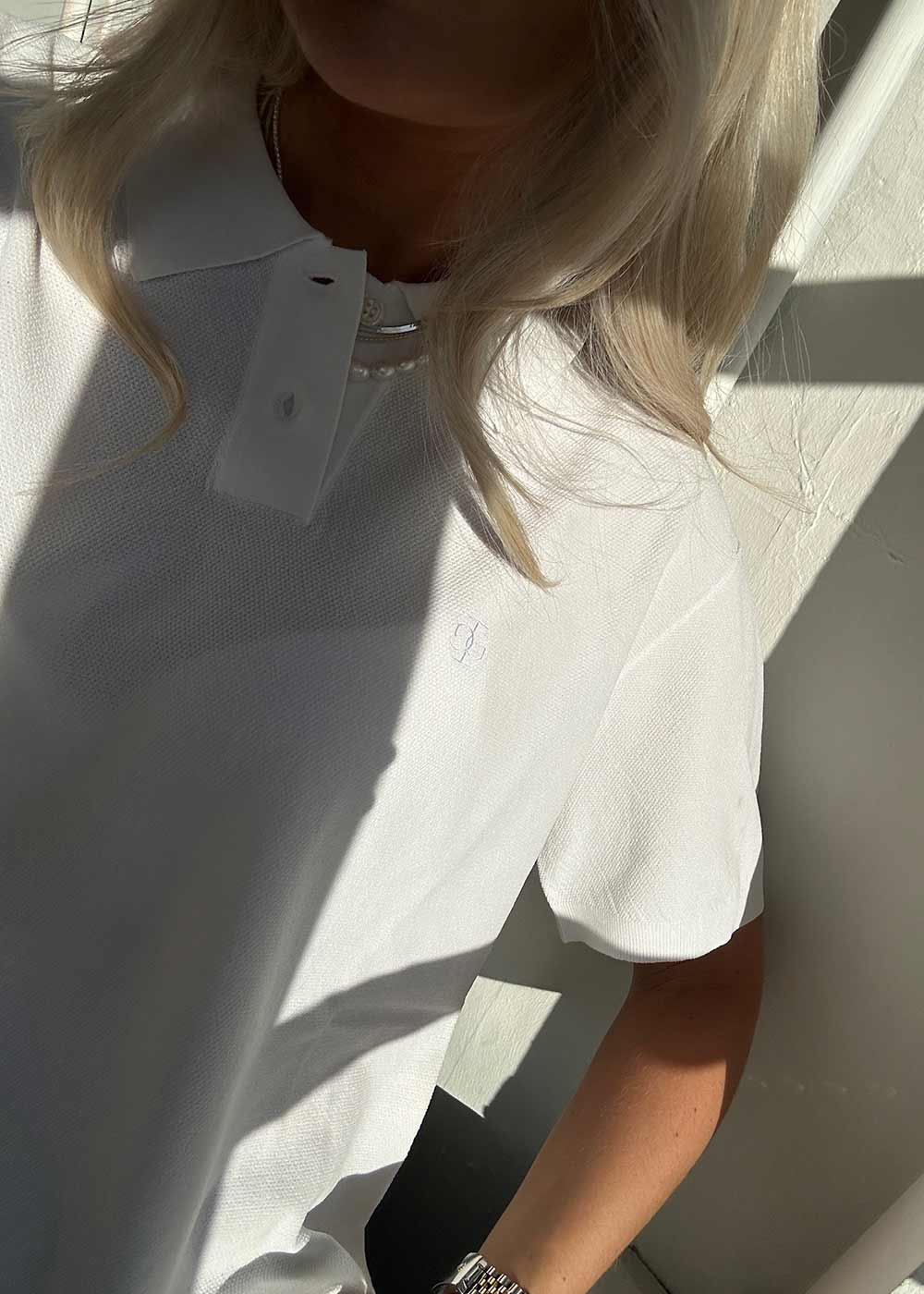 Madison Tennis Polo - White - Image 4