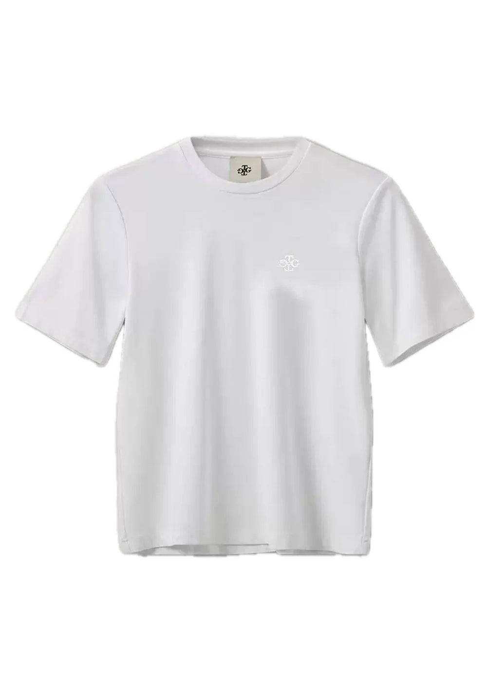 TG Oversized Logo Tee - White