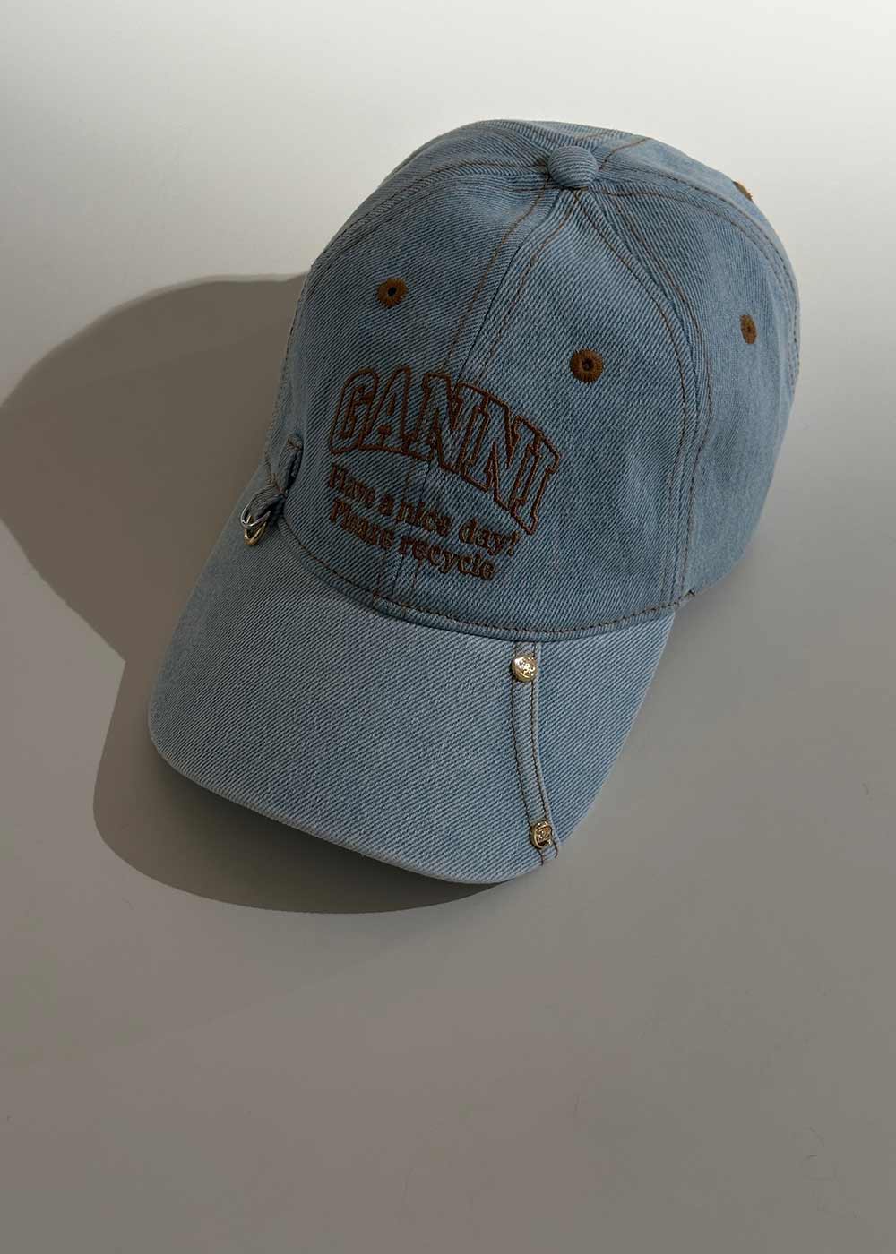 Cap Hat Denim - Faded Denim - Image 4