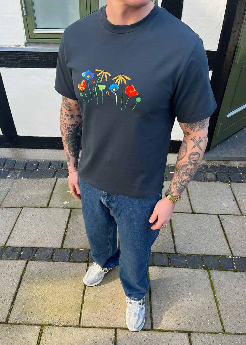 BOTANIC T-SHIRT - Navy - Image 3