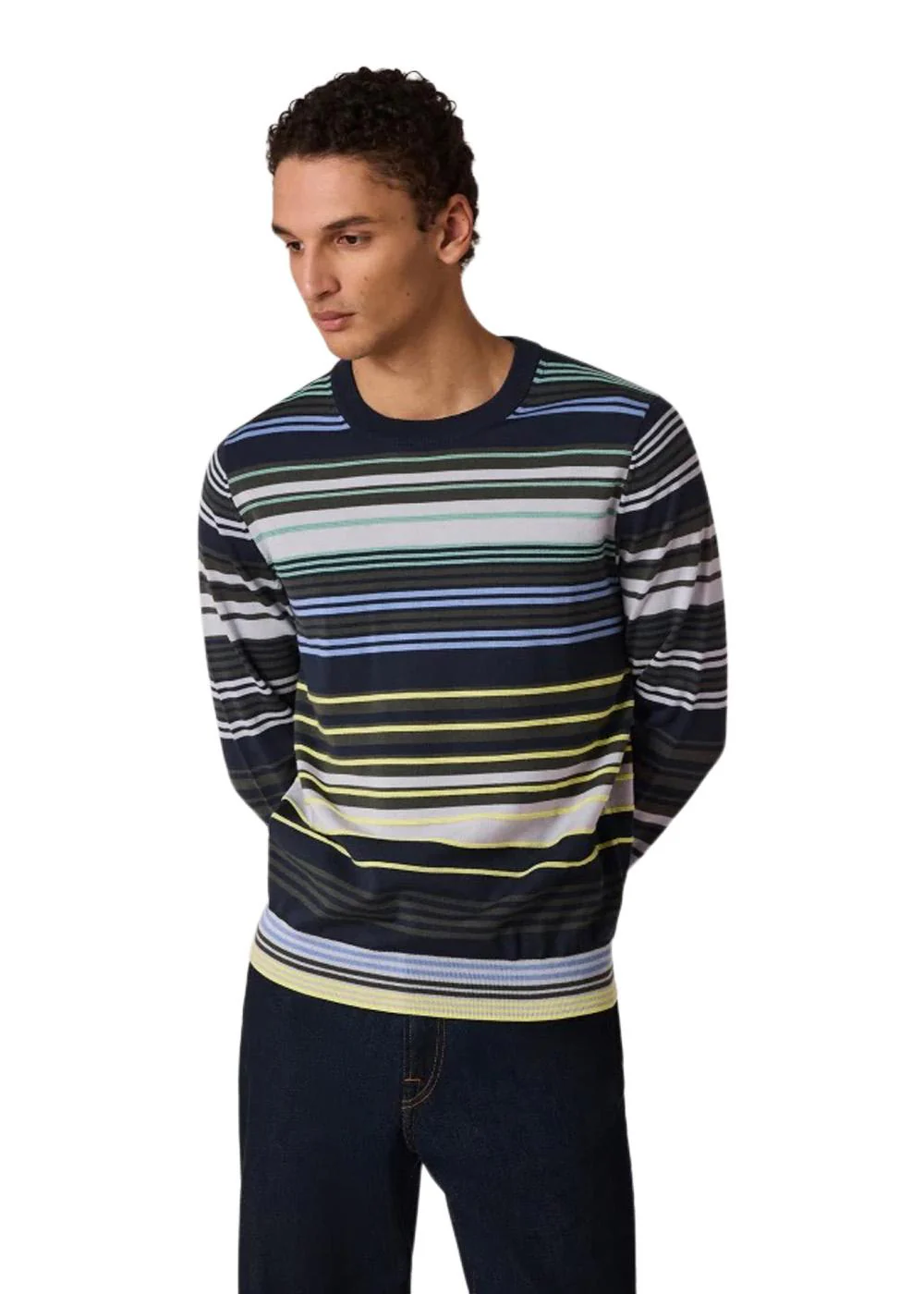 Sweater Crew Neck - Navy - Image 2