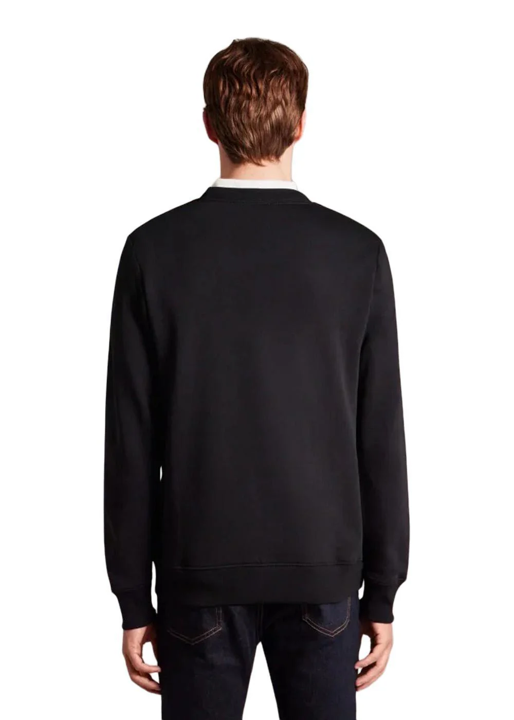 Reg Fit Sweatshirt PS Zebra - Black - Image 2