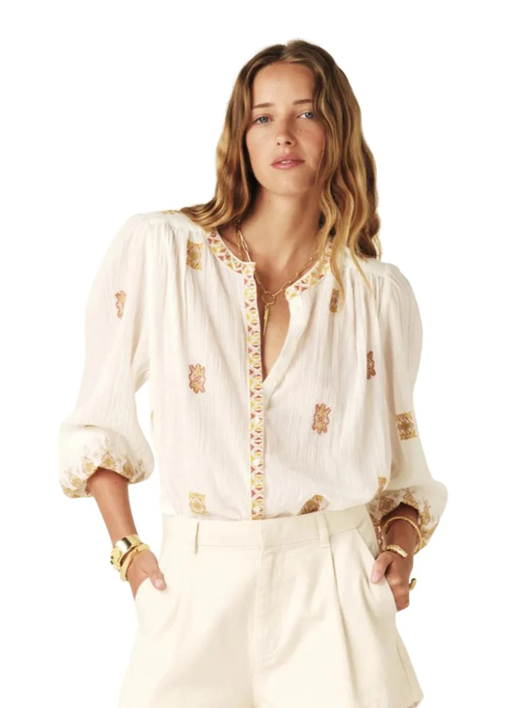 CHEMISE DAPHNE - Ecru