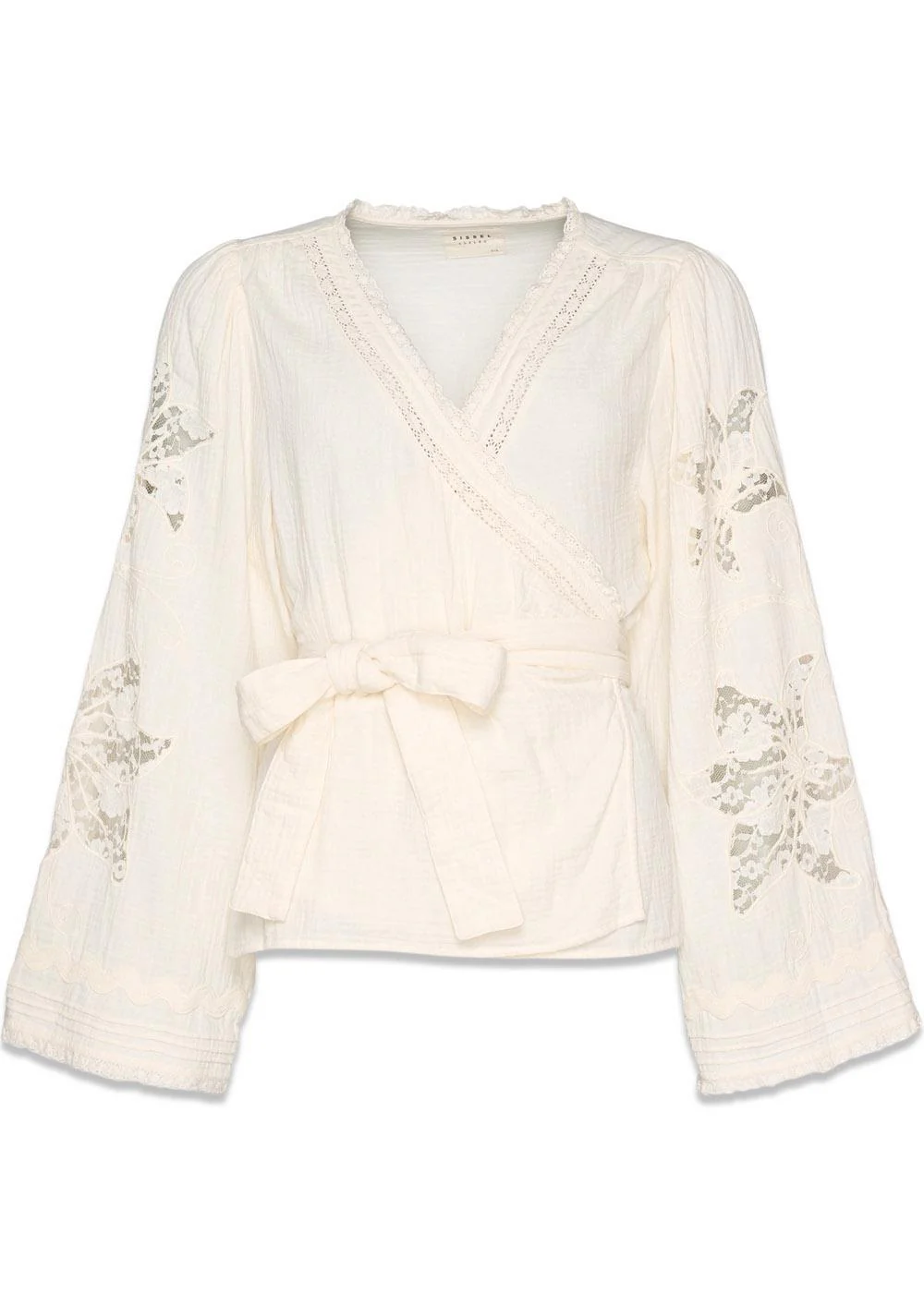 Winfrey Wrap Top - Off White