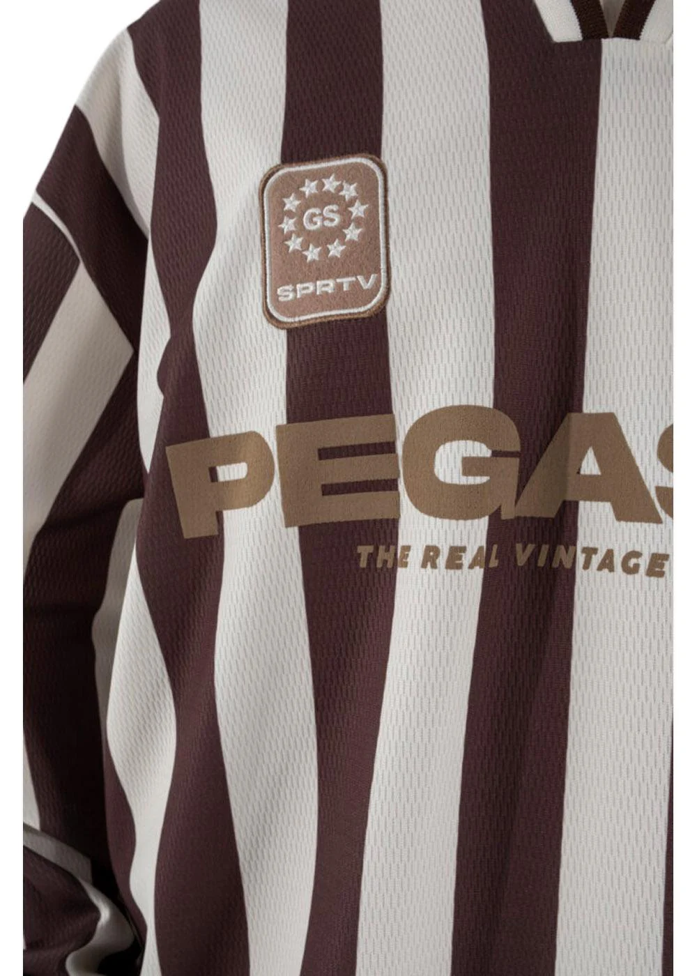 Cocoa Vintage Football Tee - Brown - Image 3