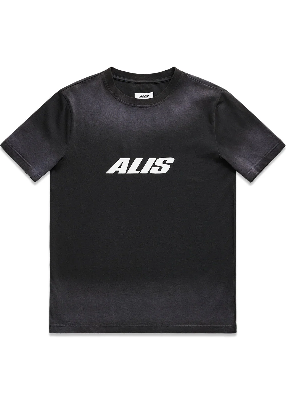 JERON ESSENTIAL T-SHIRT W/ LOGO - Faded Black