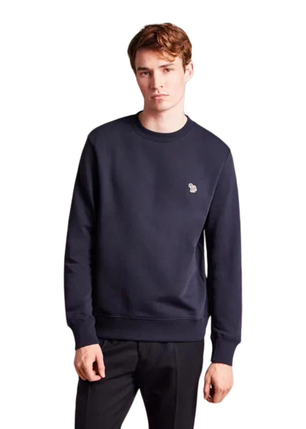 Reg Fit Sweatshirt Zebra - Dark Navy - Image 2