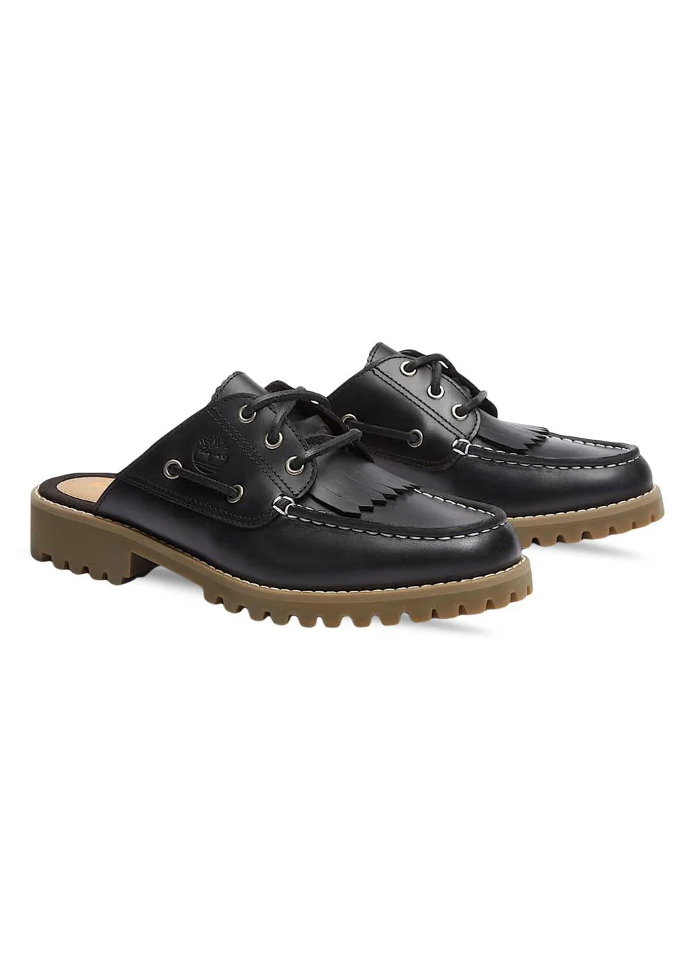 NOREEN MULE SHOE - Black Full Grain - Image 2