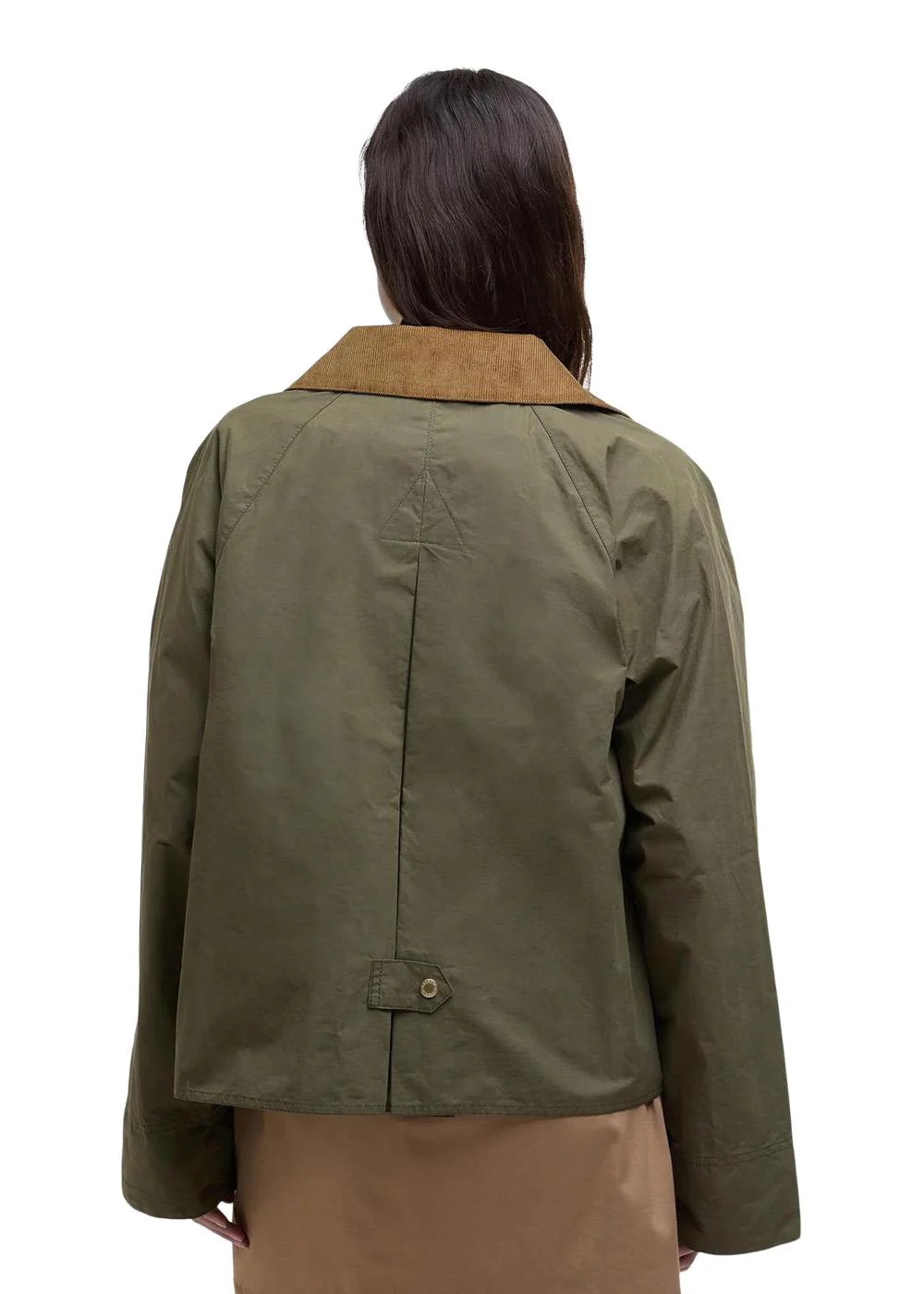 Caitlin Showerproof Jacket - Moss Green - Image 3
