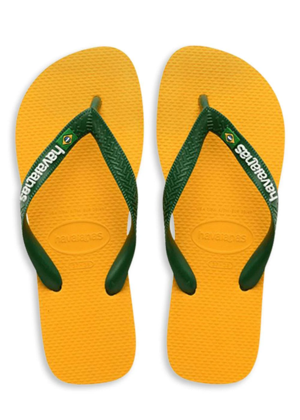 Hav. Brasil Logo - Pop Yellow