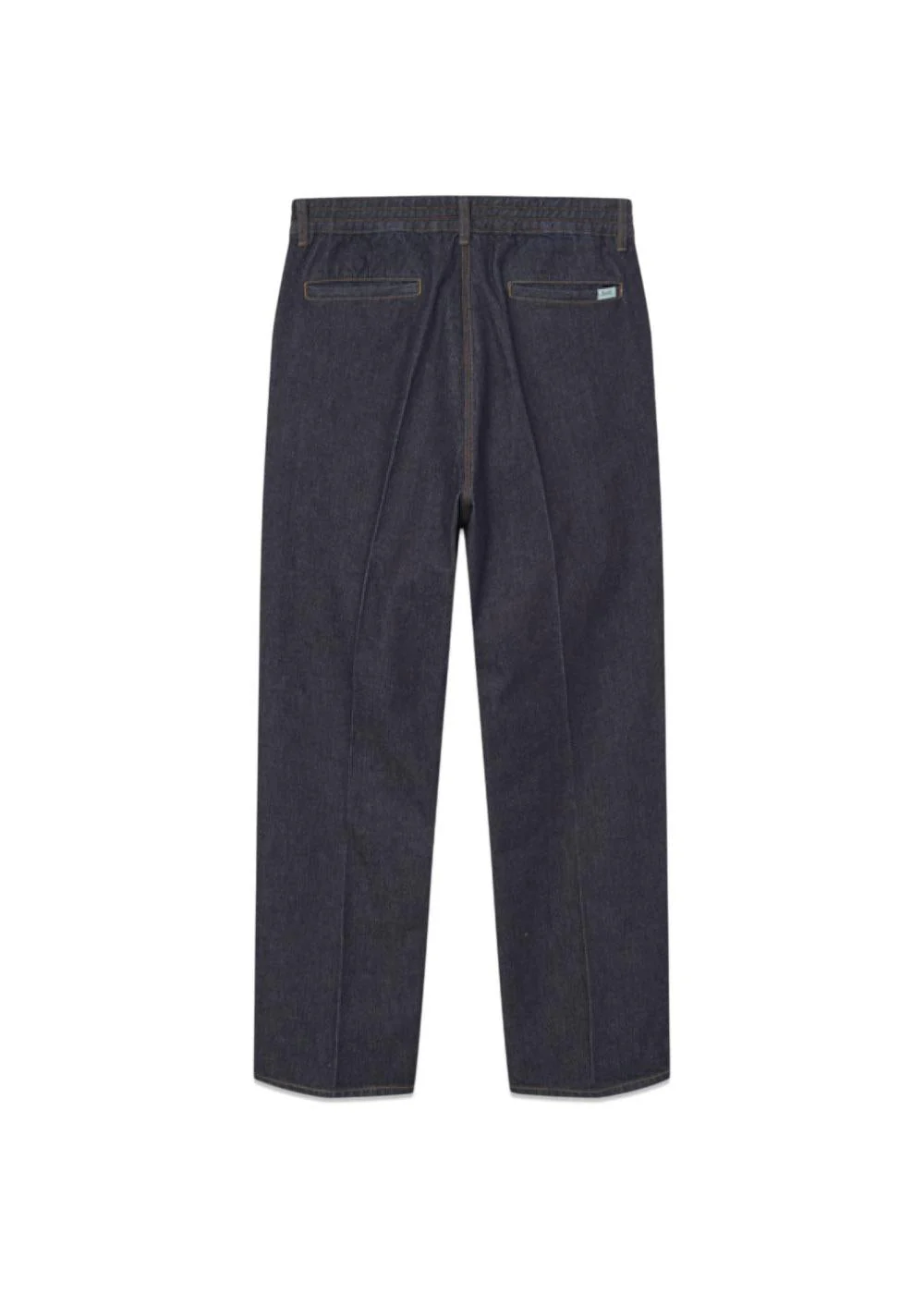 CLAY CREASED DENIM PANTS - Dark Denim - Image 2