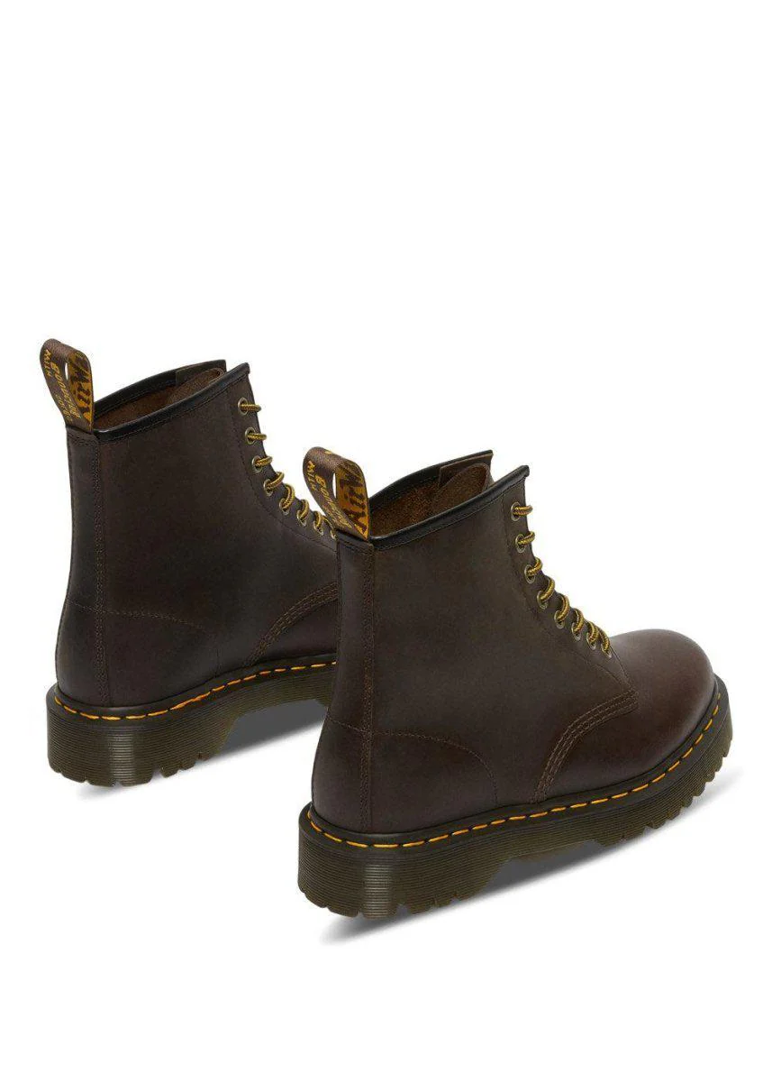 1460 Bex Dark Brown Crazy Horse - Dark Brown - Image 3