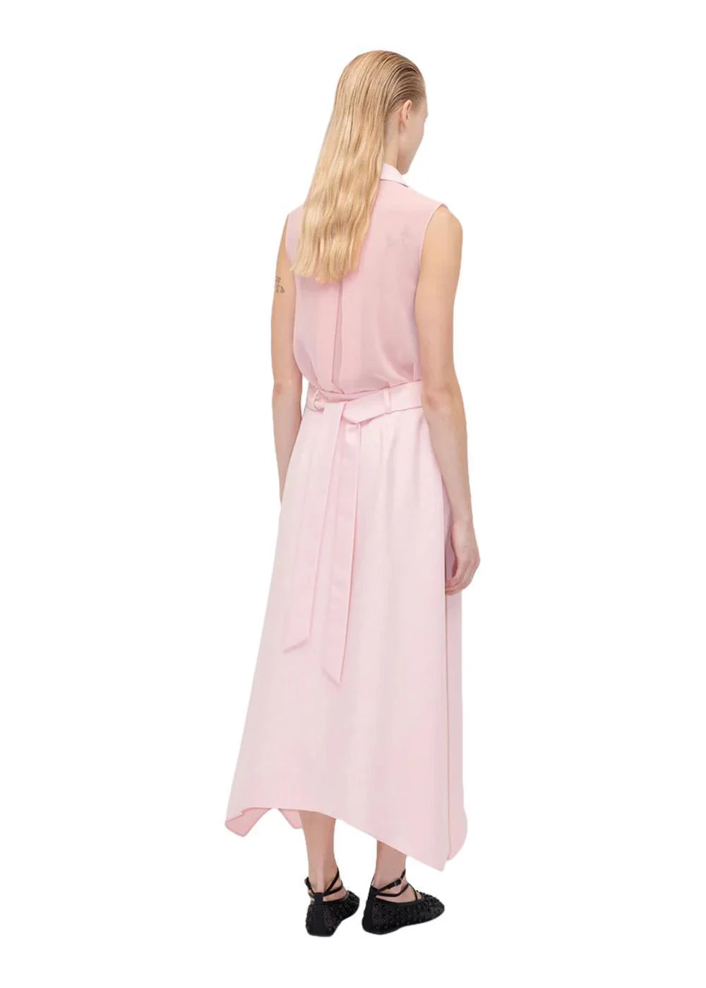 2347 Matte Sheer Tailoring - Coral Blush - Image 5