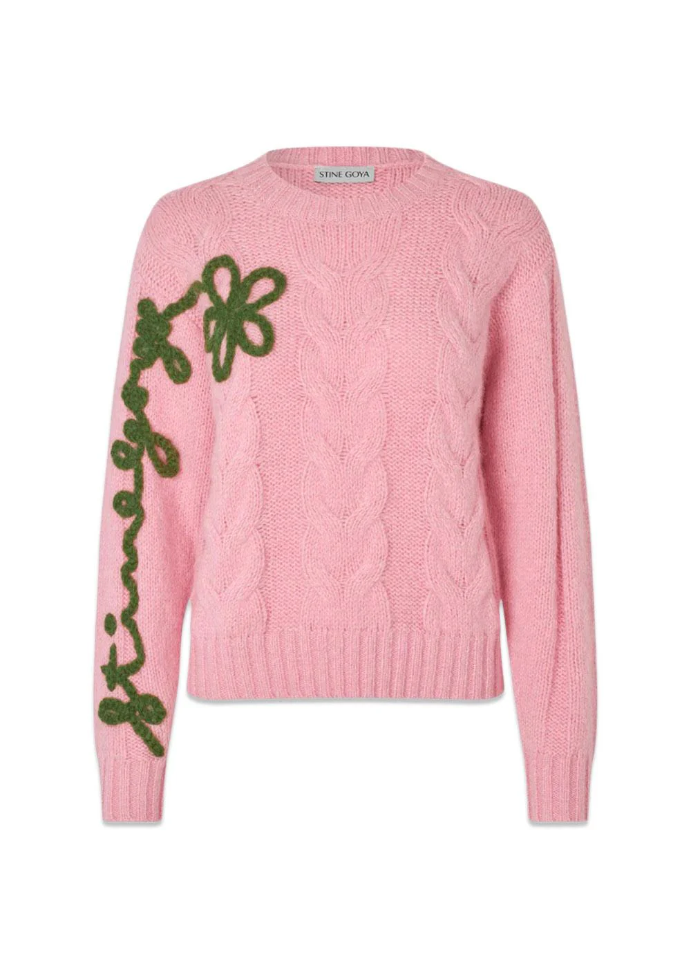 2418 Midweight Alpaca Knit - Light Pink