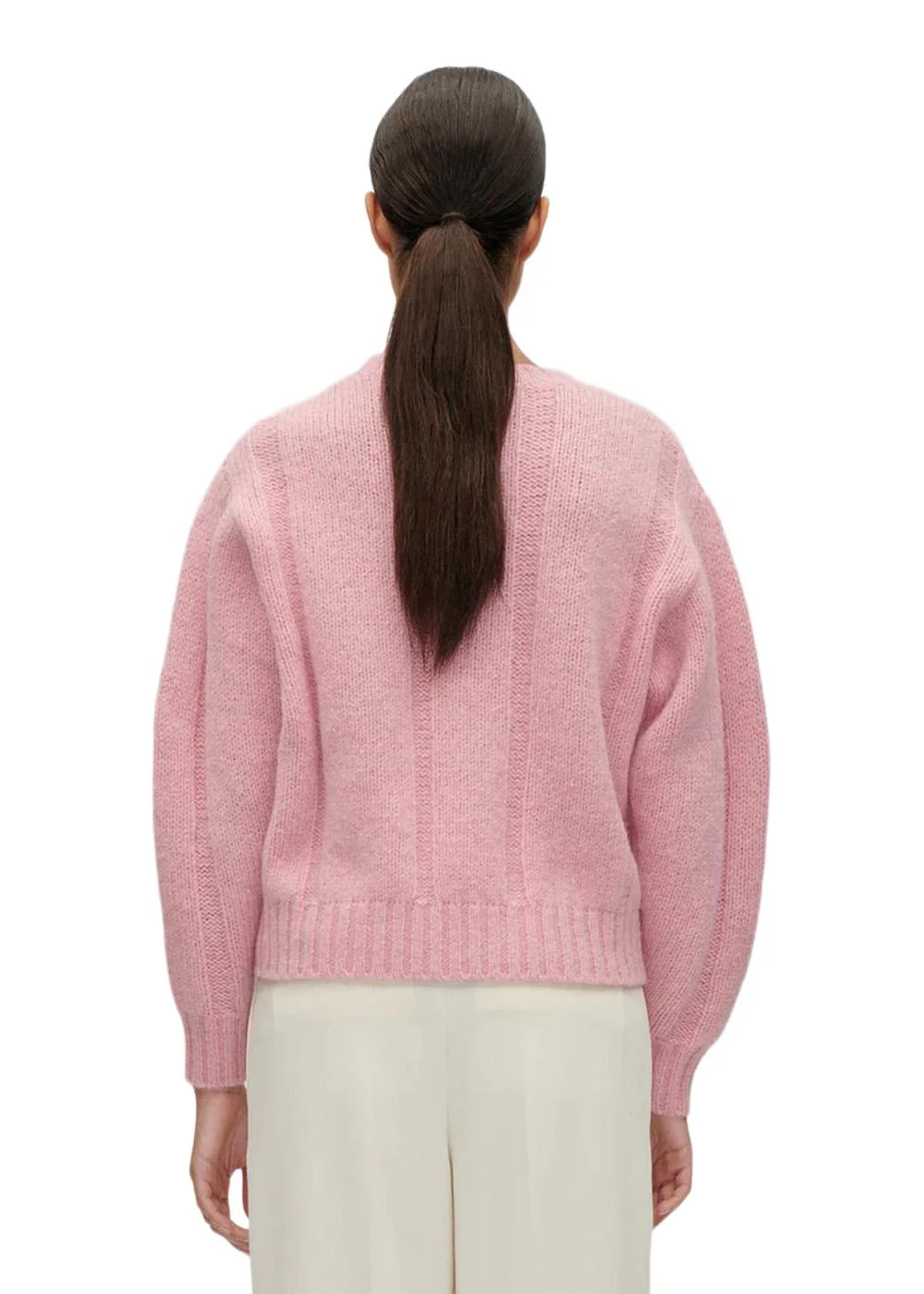 2418 Midweight Alpaca Knit - Light Pink - Image 6