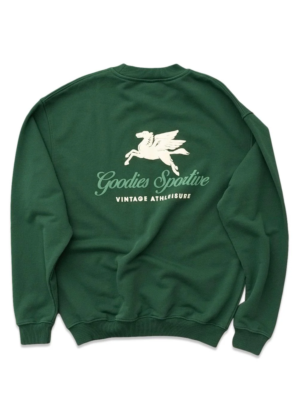 550G PREMIUM GREEN CREWNECK - Green - Image 2