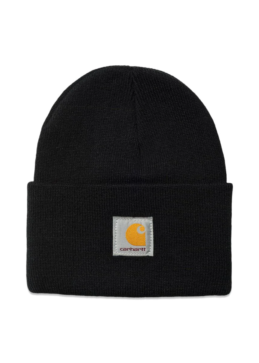 Acrylic Watch Hat - Black