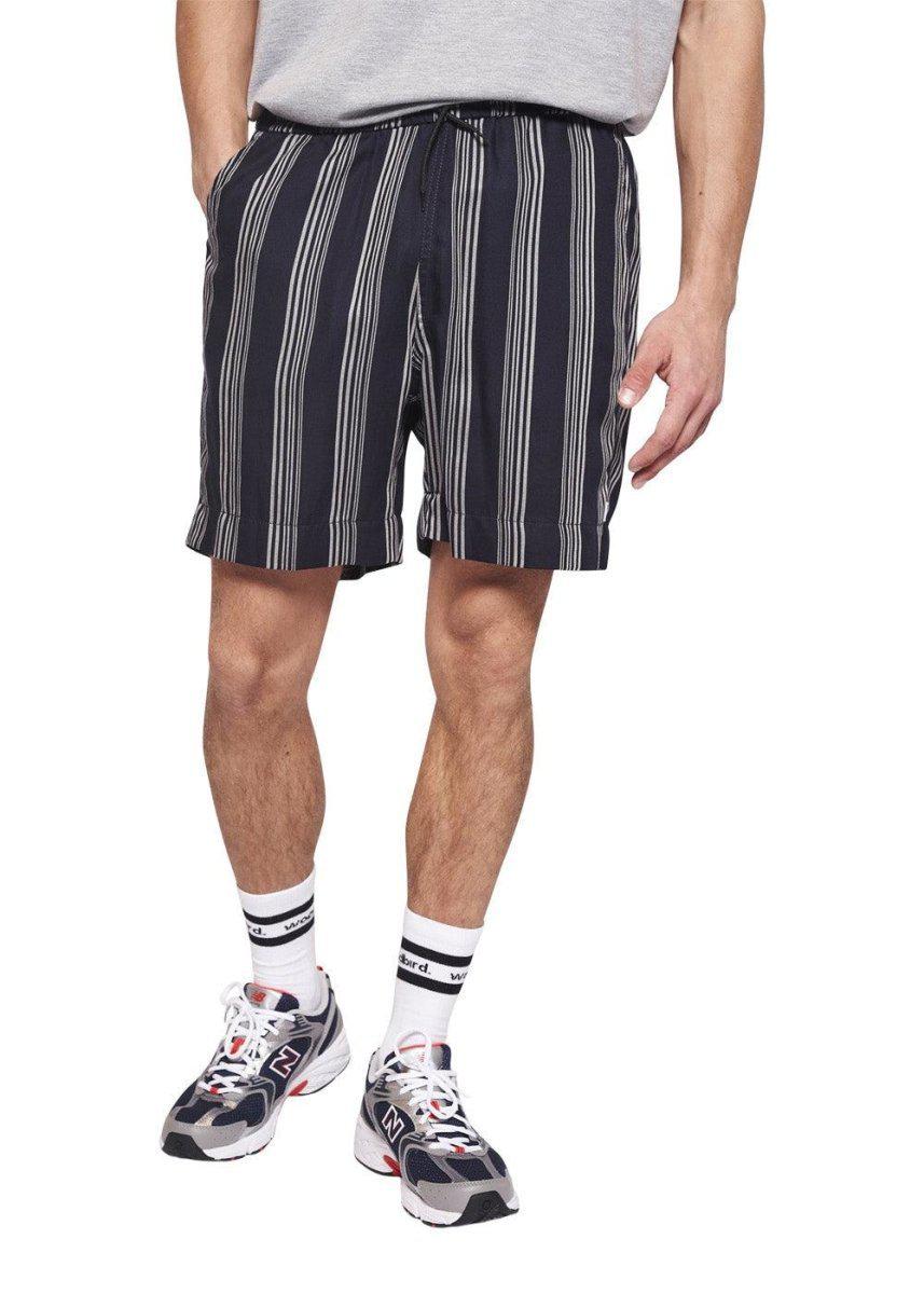 Bommy Seal Shorts - Navy-White - Image 2