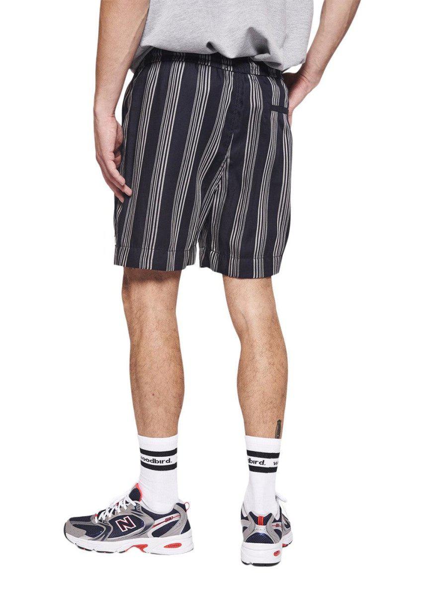 Bommy Seal Shorts - Navy-White - Image 4