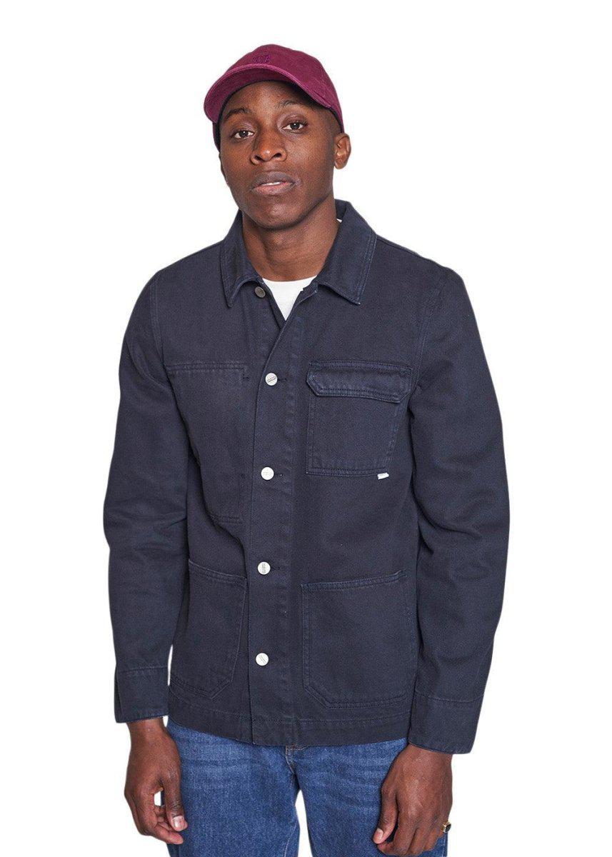 Case Twill Jacket - Navy - Image 2