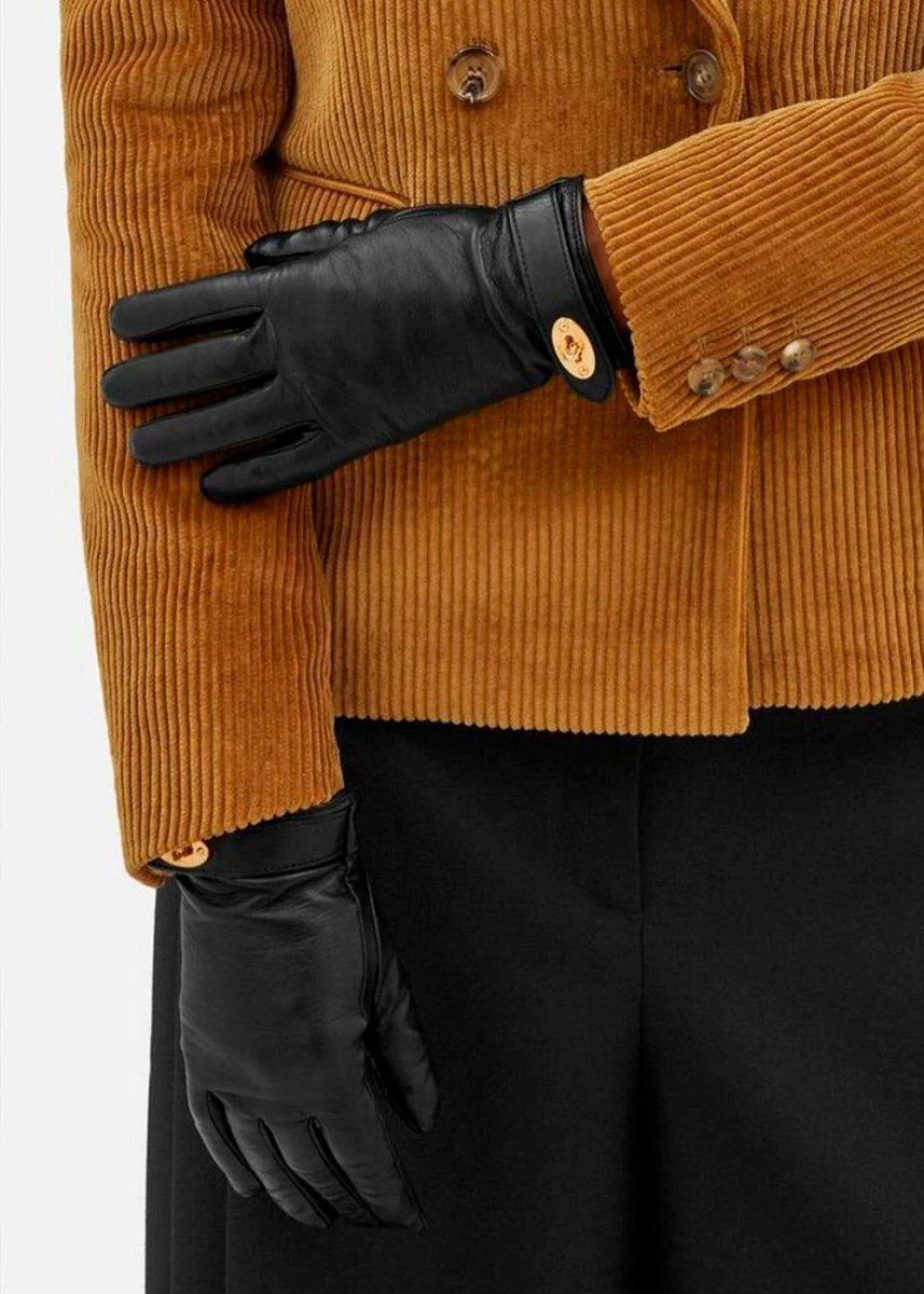 Darley Gloves 6.5 7 7.5 - Black - Image 2
