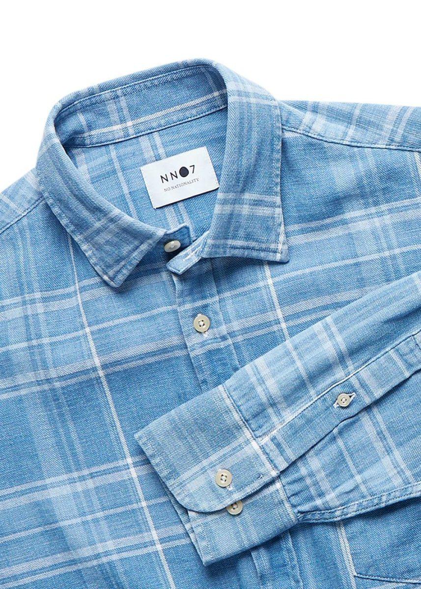 Errico Pocket 5191 - Indigo Check - Image 3