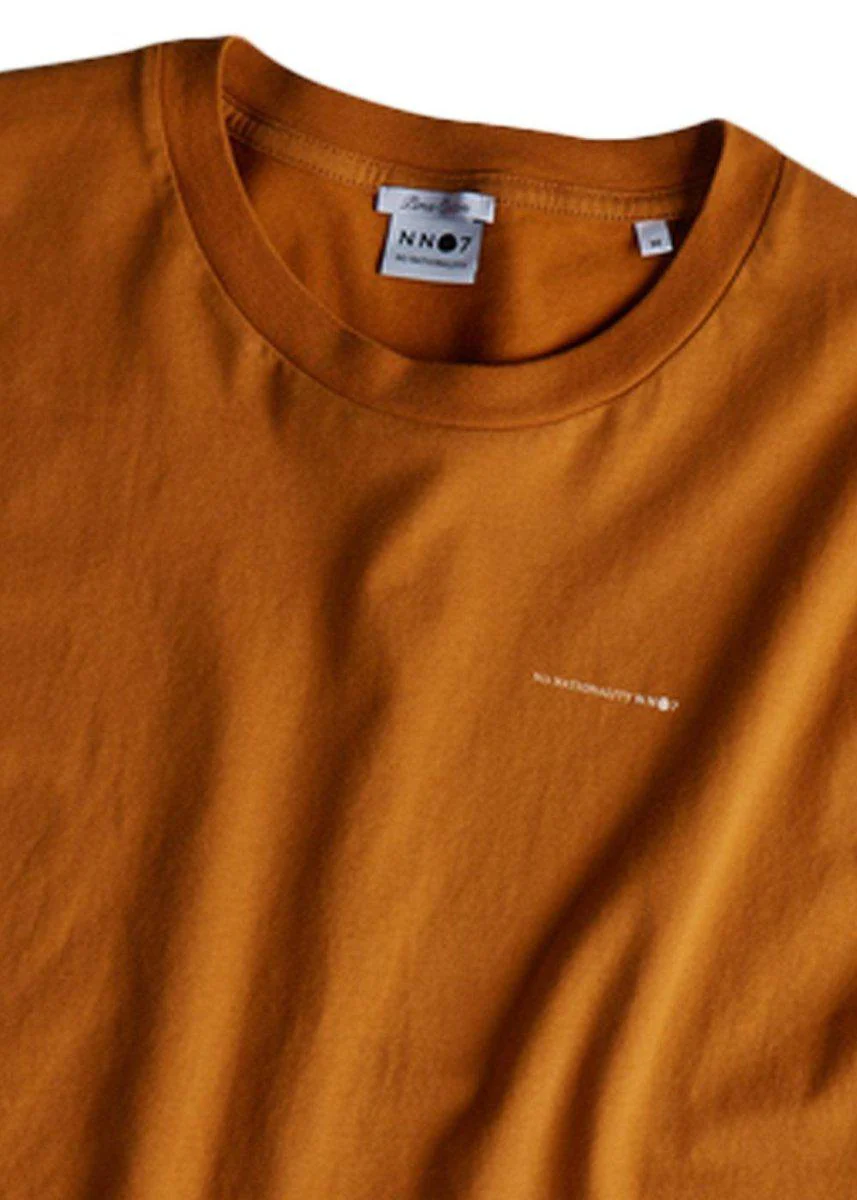 Etienne Print Tee 3471 - Pumpkin - Image 2