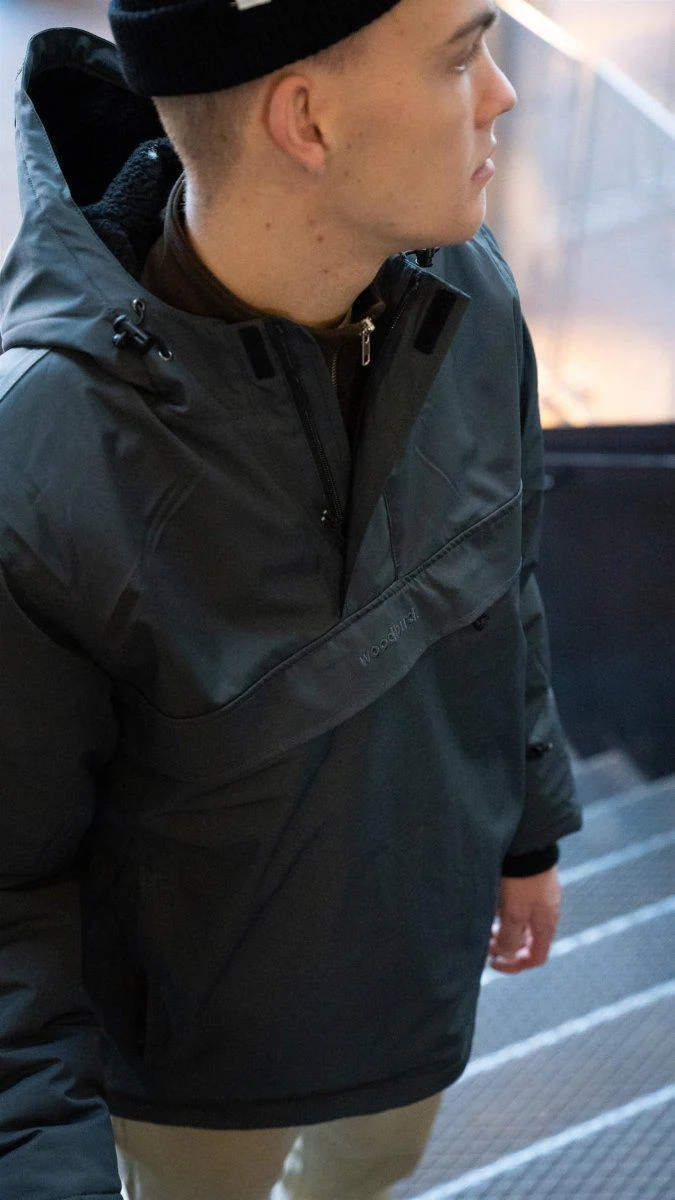 Frenzy Anorak Jacket - Dark Grey - Image 3