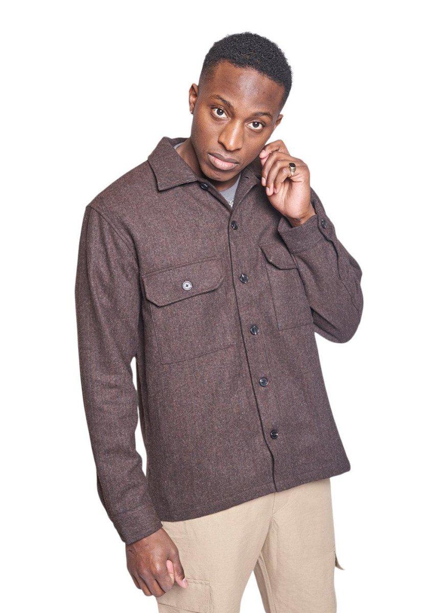 Glixto Line Shirt - Brown - Image 2