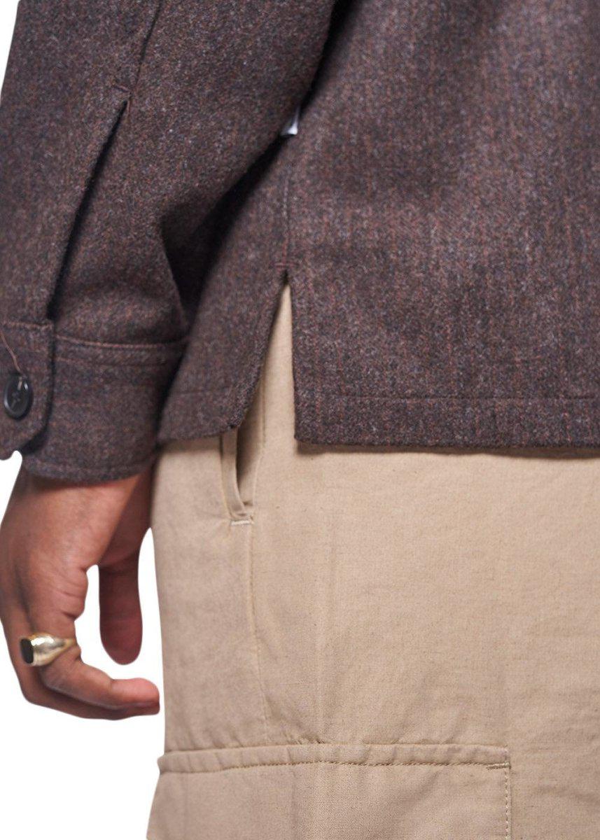 Glixto Line Shirt - Brown - Image 3