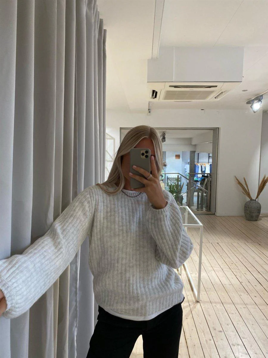 Goldie o-neck - Off White - Image 3