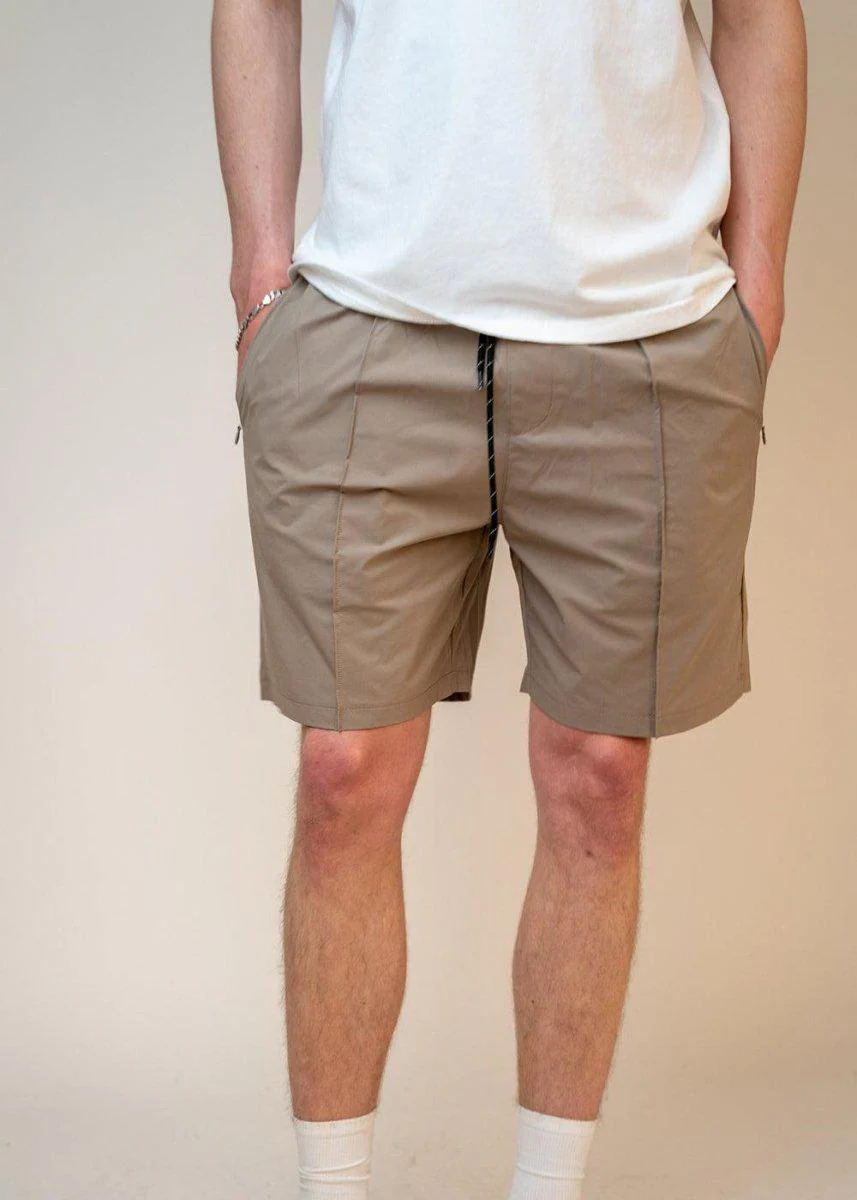 Hansi Tech Shorts - Ecru - Image 2