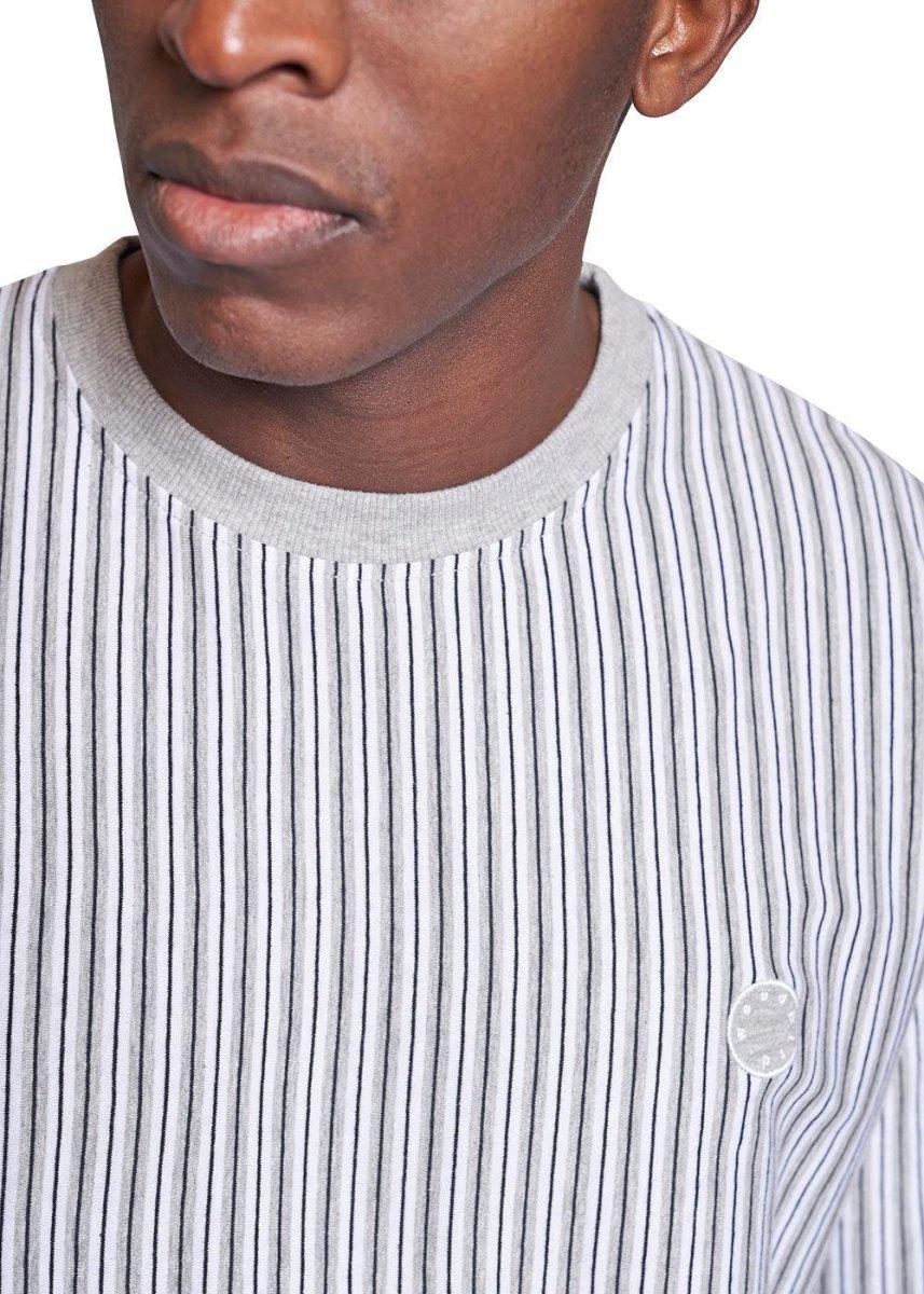 Jabi Stripe Tee - White - Image 2