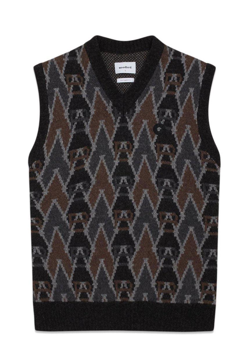 Karl Mono Vest - Dark Grey