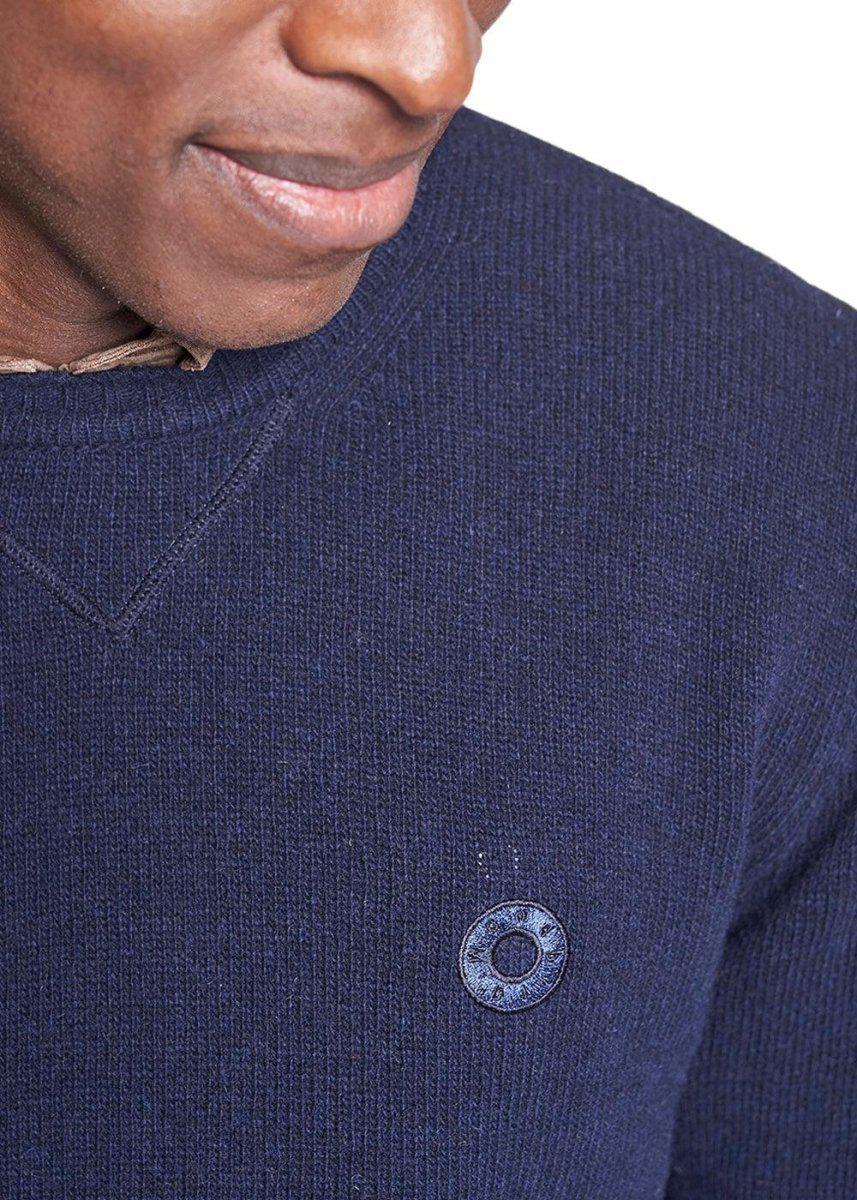 Kriller Wool Knit - Navy - Image 3