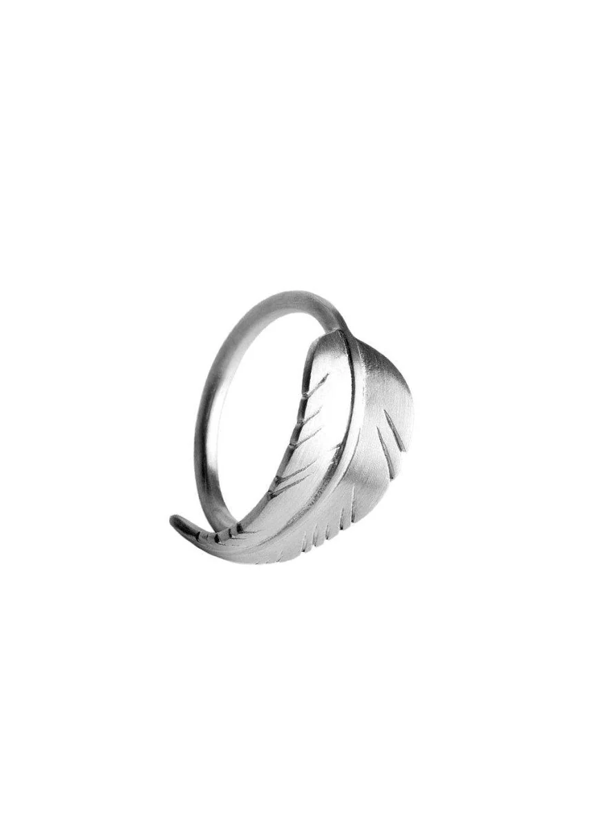 LEAF RING - Sølv