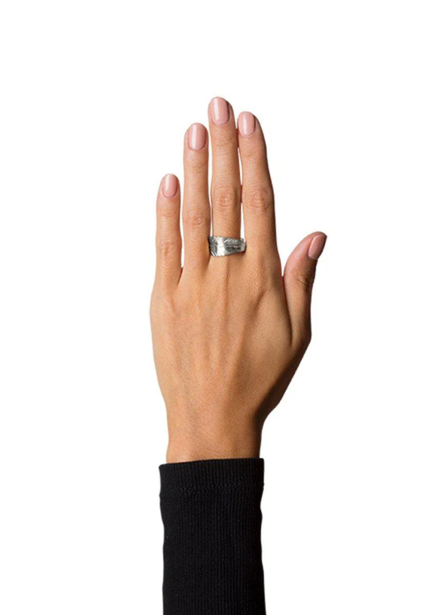 LEAF RING - Sølv - Image 2