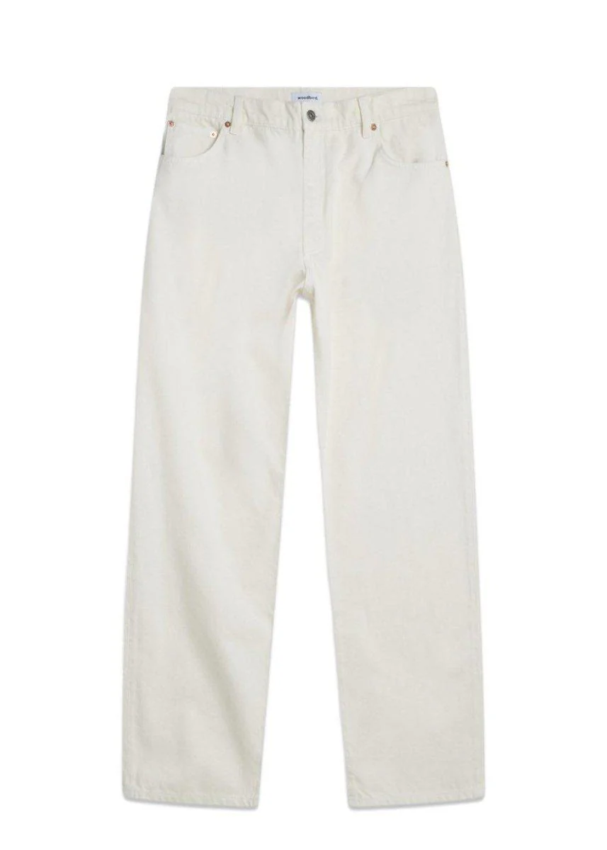 Leroy Twill Pants - Off White