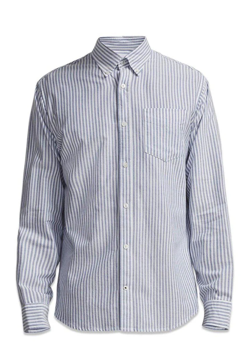 Levon Shirt 5142 - Blue Stripe