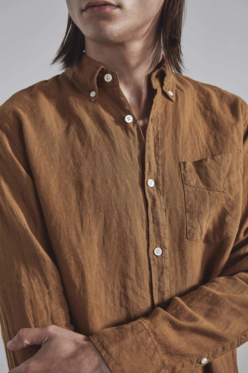 Levon Shirt 5706 - Canela Brown - Image 5