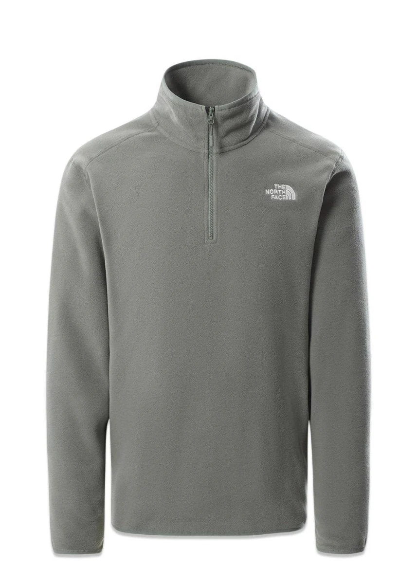 M 100 GLACIER 1/4 ZIP - EU - Agave Green